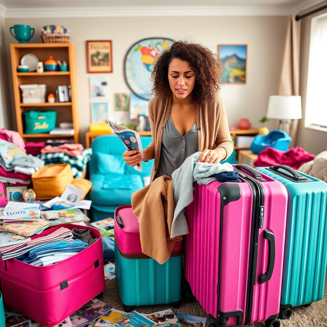Packing Tips for Mums Travelling Without a Partner